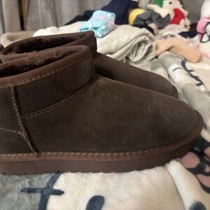 project cloud Brown Ankle Boots